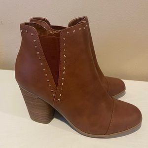 Lauren Conrad studded booties, size 9 - brand new